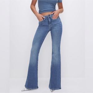Good American Good Legs Flare Jeans NWT